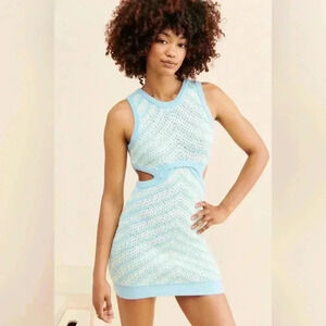 For Love and Lemons - Corinna Knot Cut-out Mini Dress NWT (Sz M)